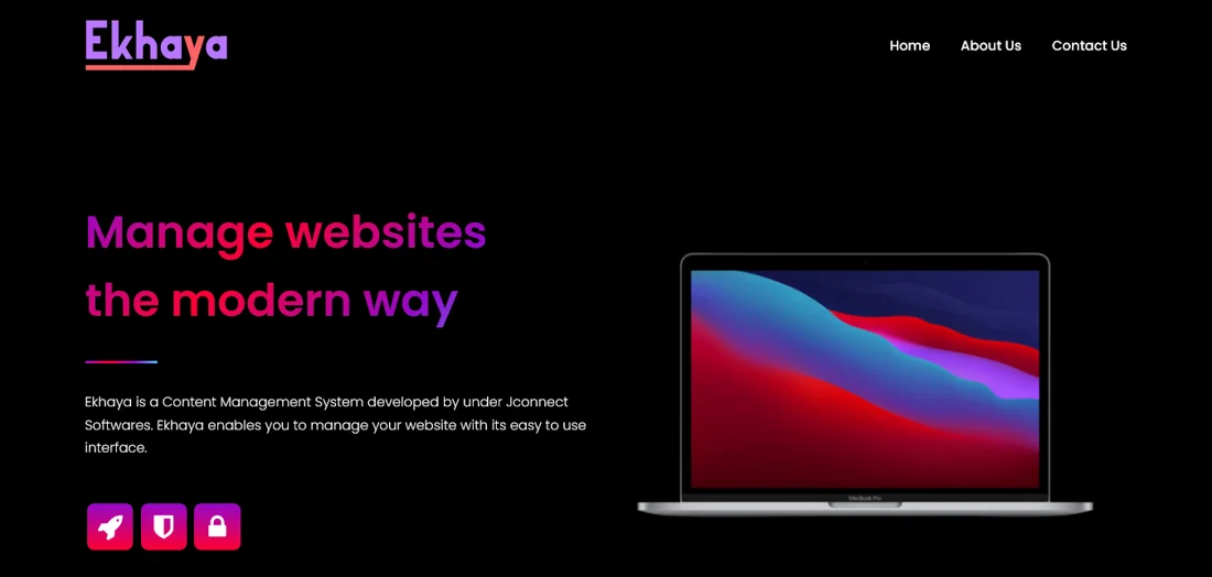 Elhaya website design by Jconnect